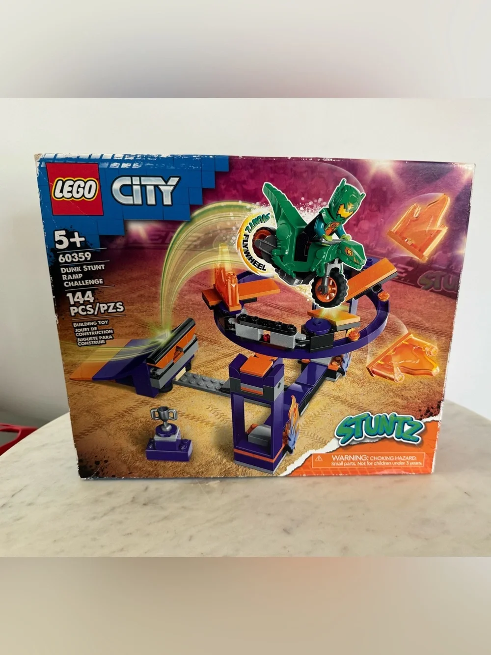 Lego City 60359 Dunk Stunt Ramp Challenge Building Toy Set - NEW IN BOX